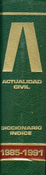Actualidad civil. 1985-1991
