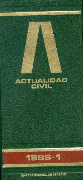 Actualidad civil. 1986-1