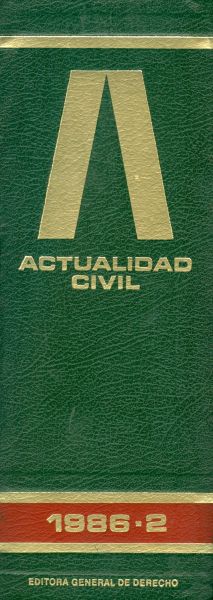 Actualidad civil. 1986-2