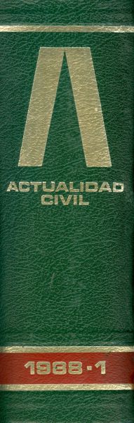 Actualidad civil. 1988-1
