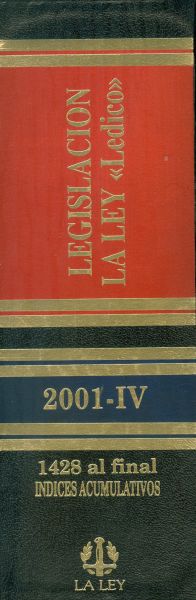 Legislación La Ley . 2001-IV. 1428 al final