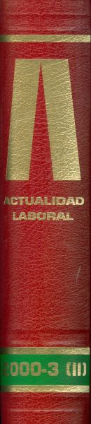 Actualidad Laboral. 2000-3 (II)
