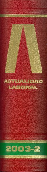 Actualidad Laboral. 2003-2