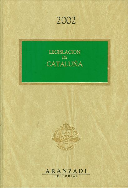 Legislación de Cataluña. 2002