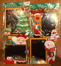 Pizarra navideña colgante