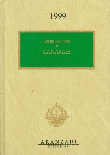 Legislación de Canarias. 1999
