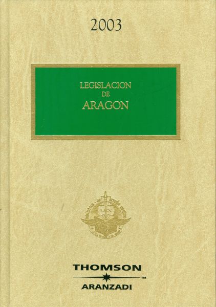 Legislación de Aragón. 2003