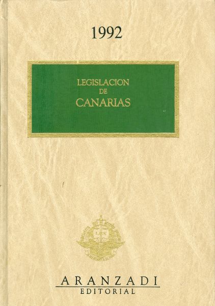 Legislación de Canarias. 1992