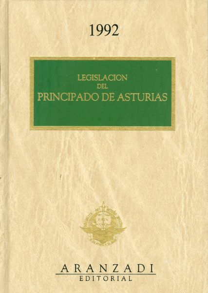 Legislación del Principado de Asturias. 1992
