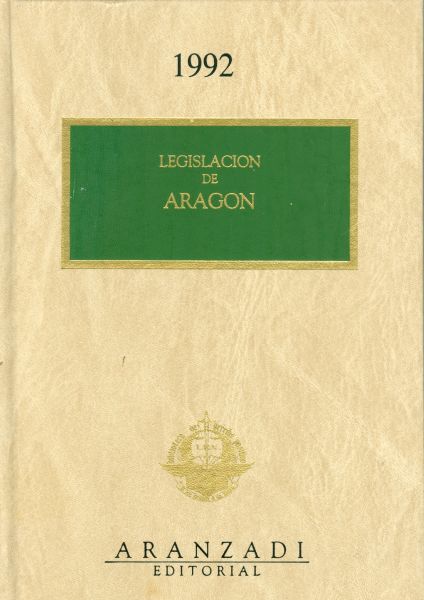 Legislación de Aragón. 1992