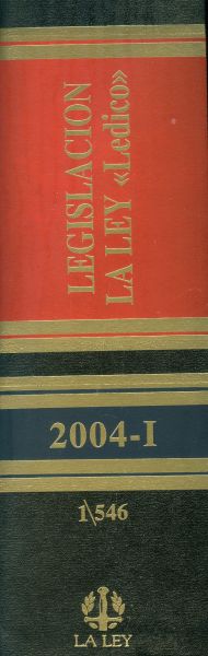 Legislación La Ley. 2004-I. 1/546