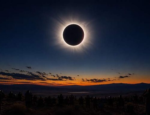 Eclipse Total de Sol desde el Torreón de Lozoya