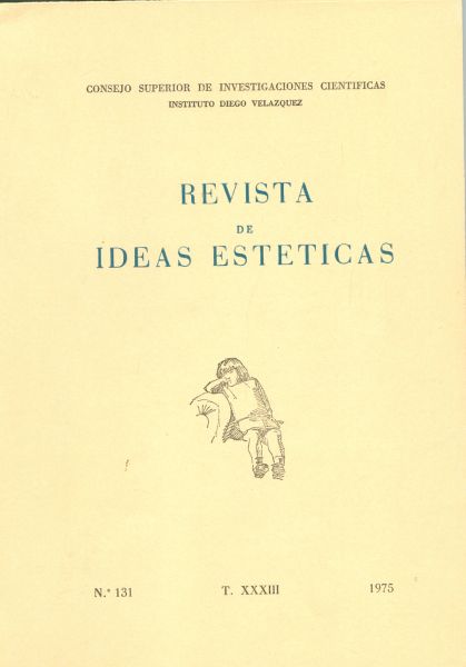 Revista de Ideas Estéticas. N.º 131. T. XXXIII. 1975
