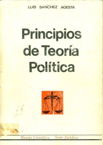 Principios de Teoría Política. Segunda edición