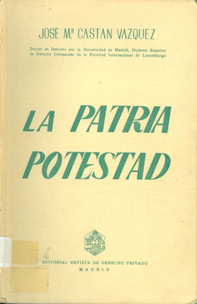 La patria protestad