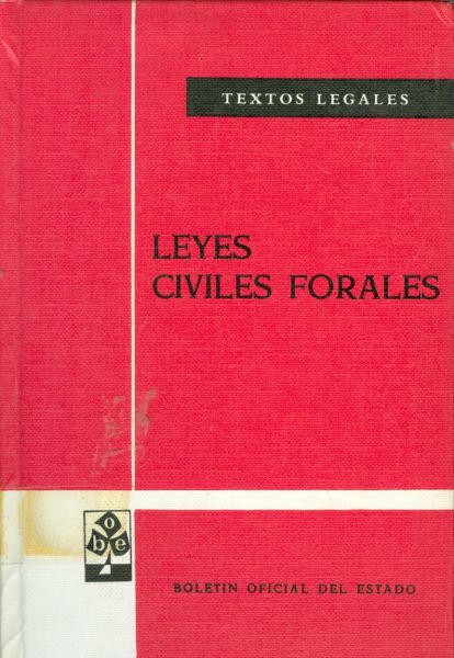 Leyes Civiles Forales. 17